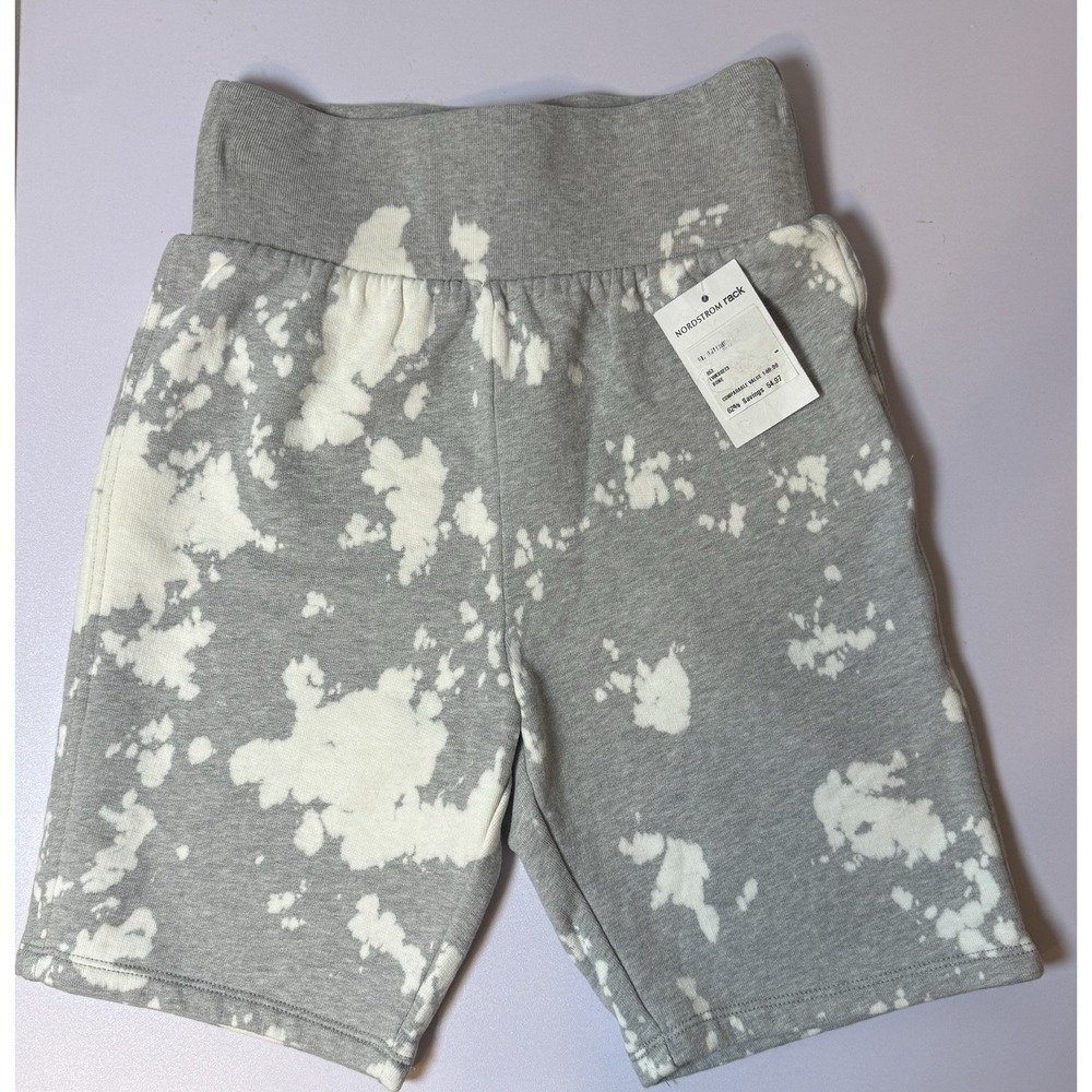 NWT New $148 Frame Vintage Bike Tie-Dye Cotton Shorts Size Small